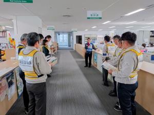 発災直後の被害確認の指示