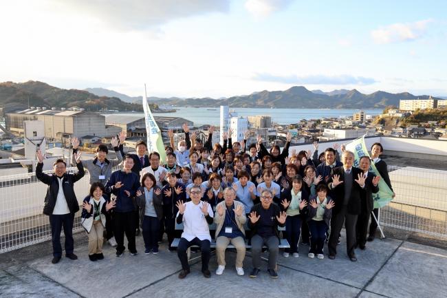 因島医師会在宅ケアセンターの皆さん