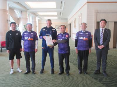 サンフレ激励３