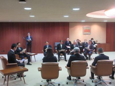 議長・知事会談３