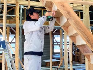 階段の製作
