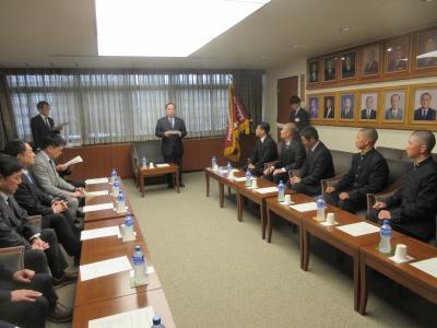 議長激励のことば