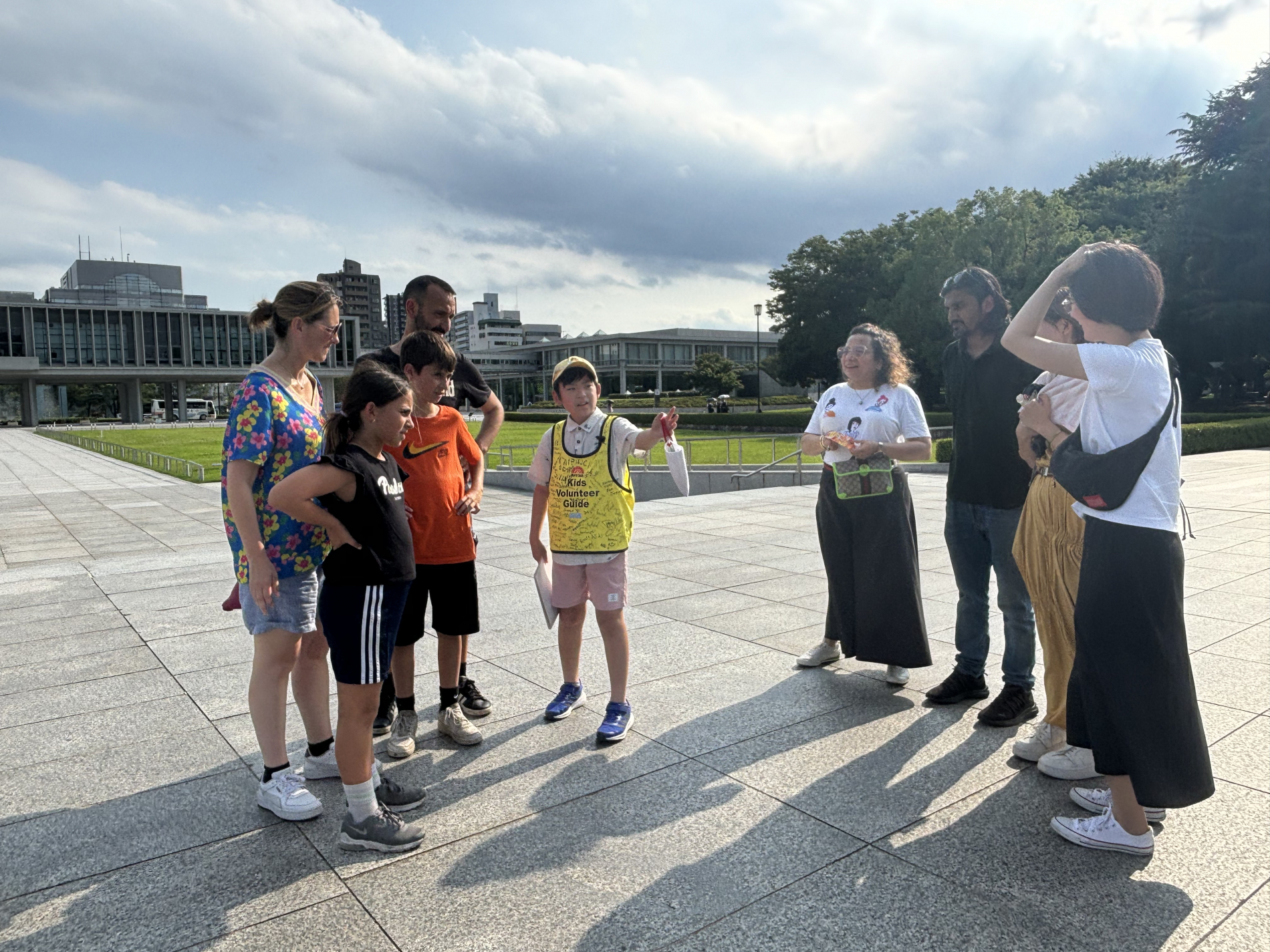 ガイドの様子の画像