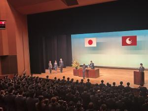 入庁式の様子１