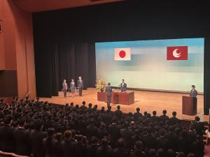 入庁式の様子２