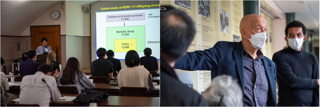 Photo left Mr. Yoshida  Photo right Mr. Hart