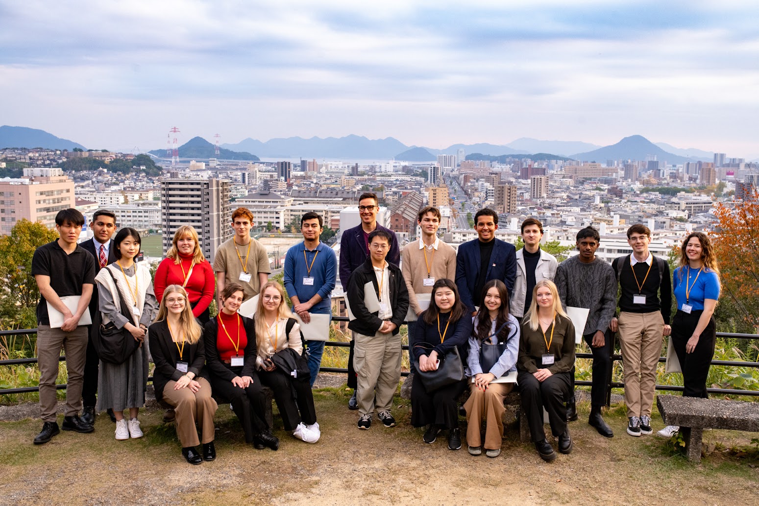 Photography at the summit of Mt.Hijiyama