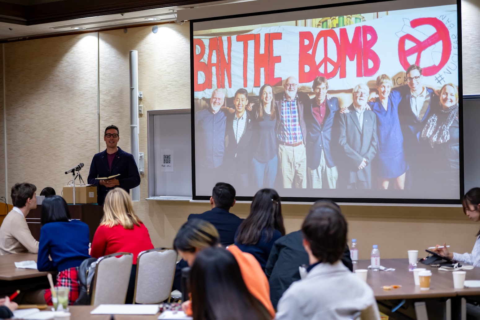 Tim Wright explains the Peace Vote initiative