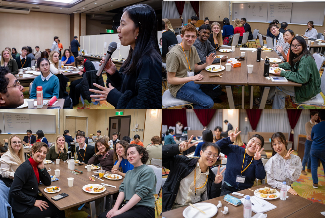 Interaction with youth activists