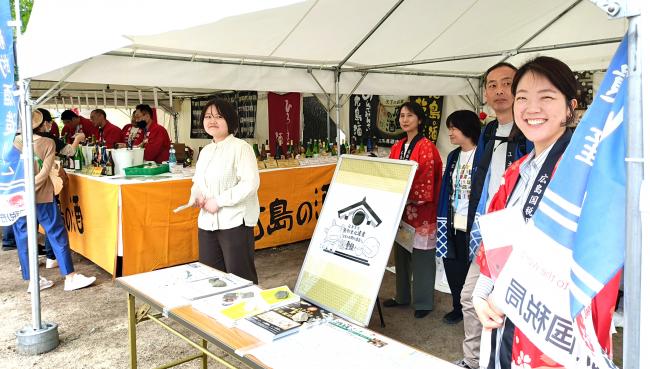 酒造組合ブース