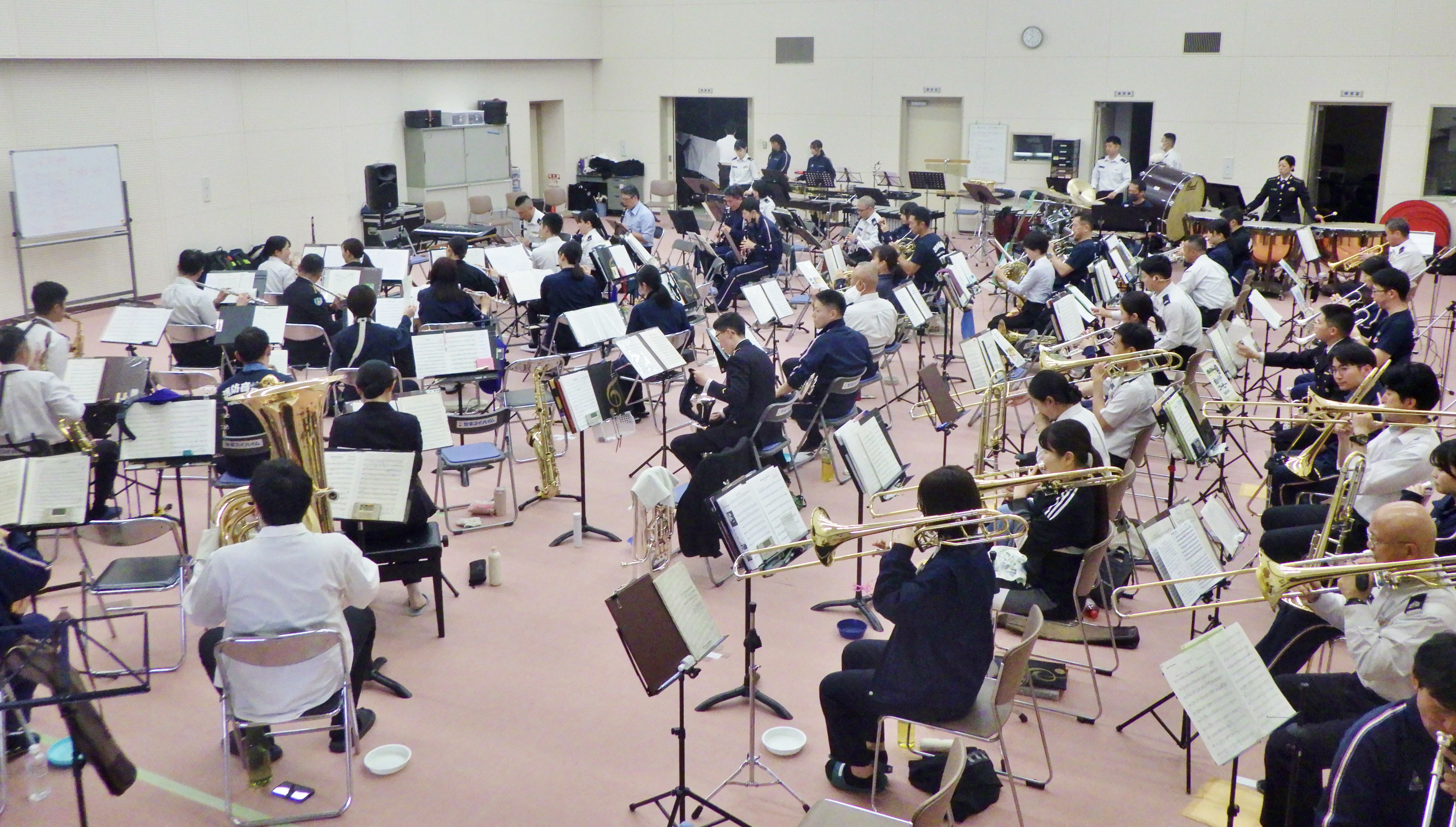 合同練習の様子