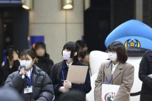 サイバー防犯ボランティアによる司会