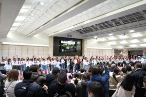 安田女子中学高等学校ダンス部コラボステージ