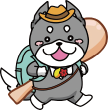 登山をするひろしばけん