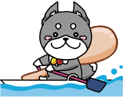 ローイングをするひろしばけん