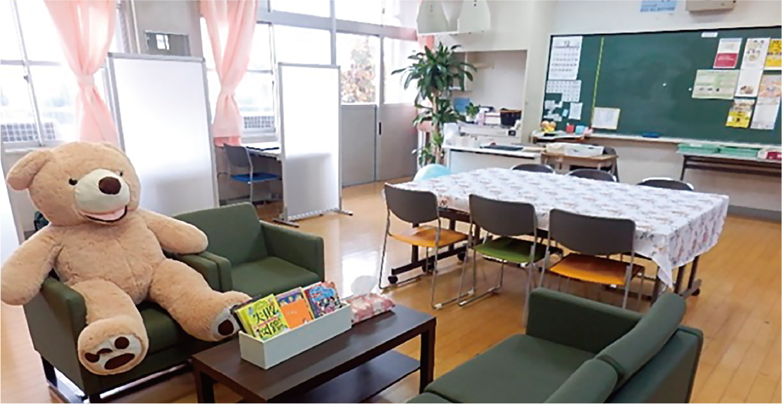 SSRは、子供たちが安全に、安心して居ることができる場所