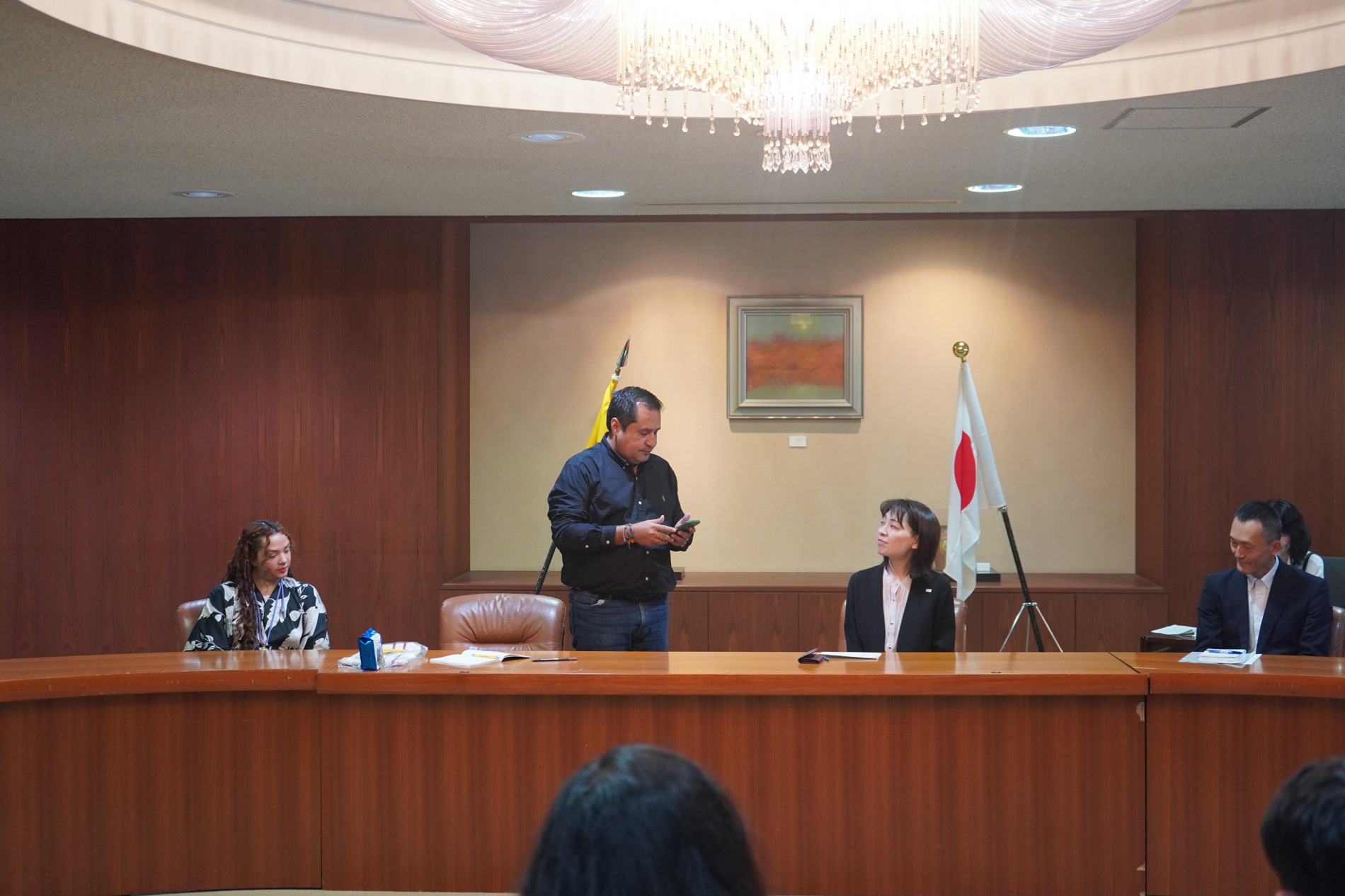 コロンビア農村開発機構平和・被害者チームリーダーアセベド様からのご挨拶