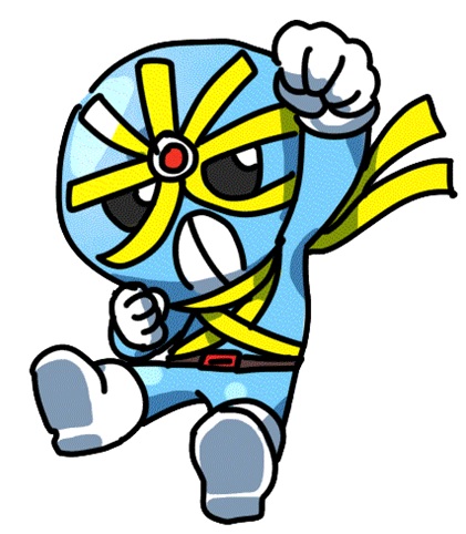 キラリマンガッツポーズ