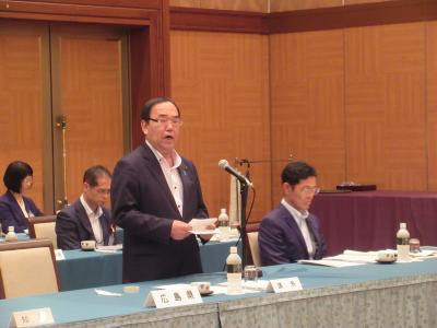 開催県議会議長あいさつ