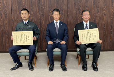 令和５年表彰式での記念撮影