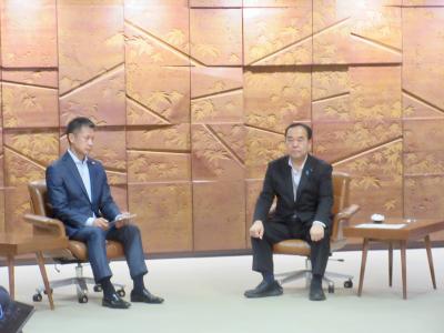 議長知事会談１