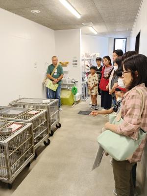 バックヤードツアー