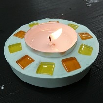 コンクリートキャンドルスタンド