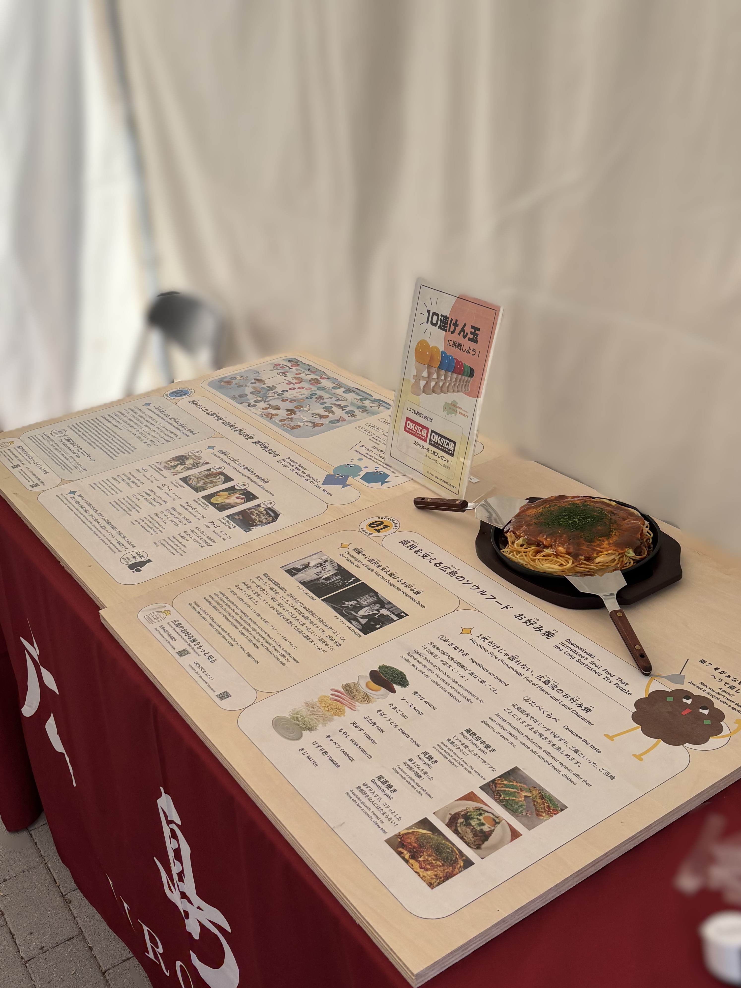 広島県ブース（右側）