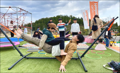 親子でふれあいバランストレーニング