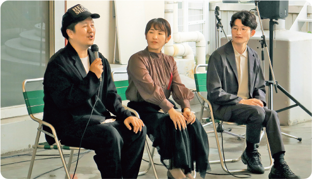 トークセッションの様子