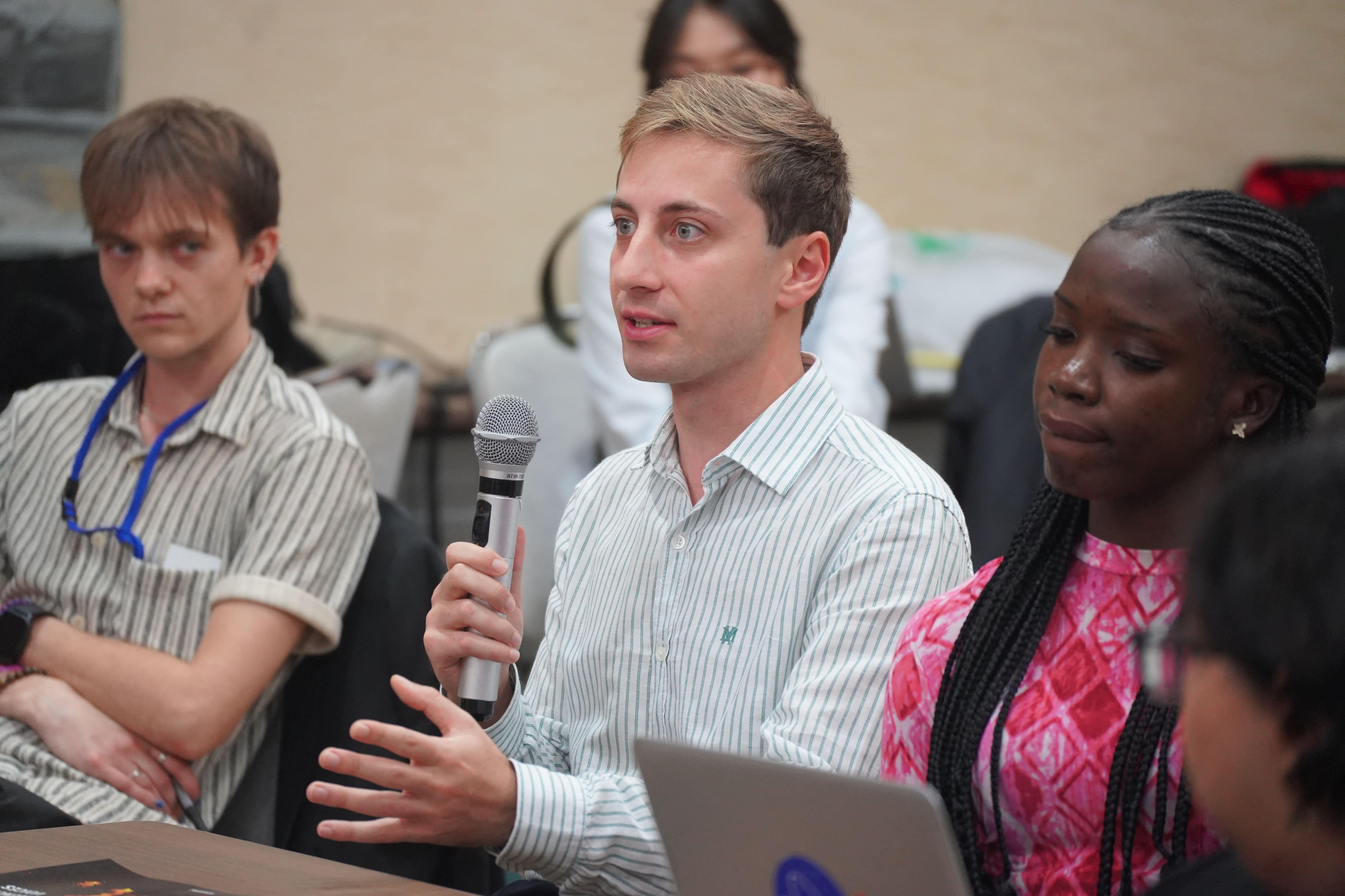 参加者同士の交流の様子