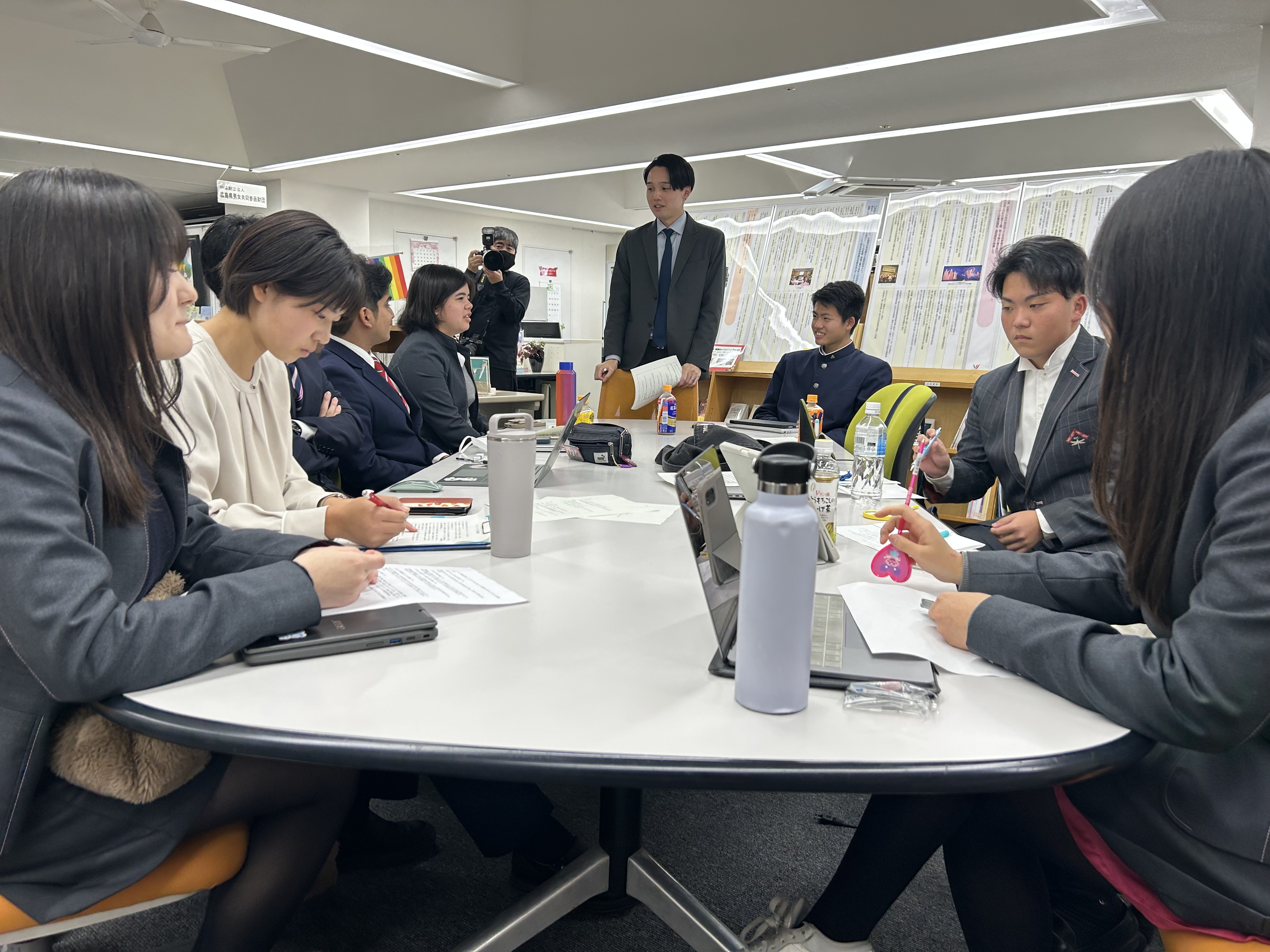 打ち合わせの様子