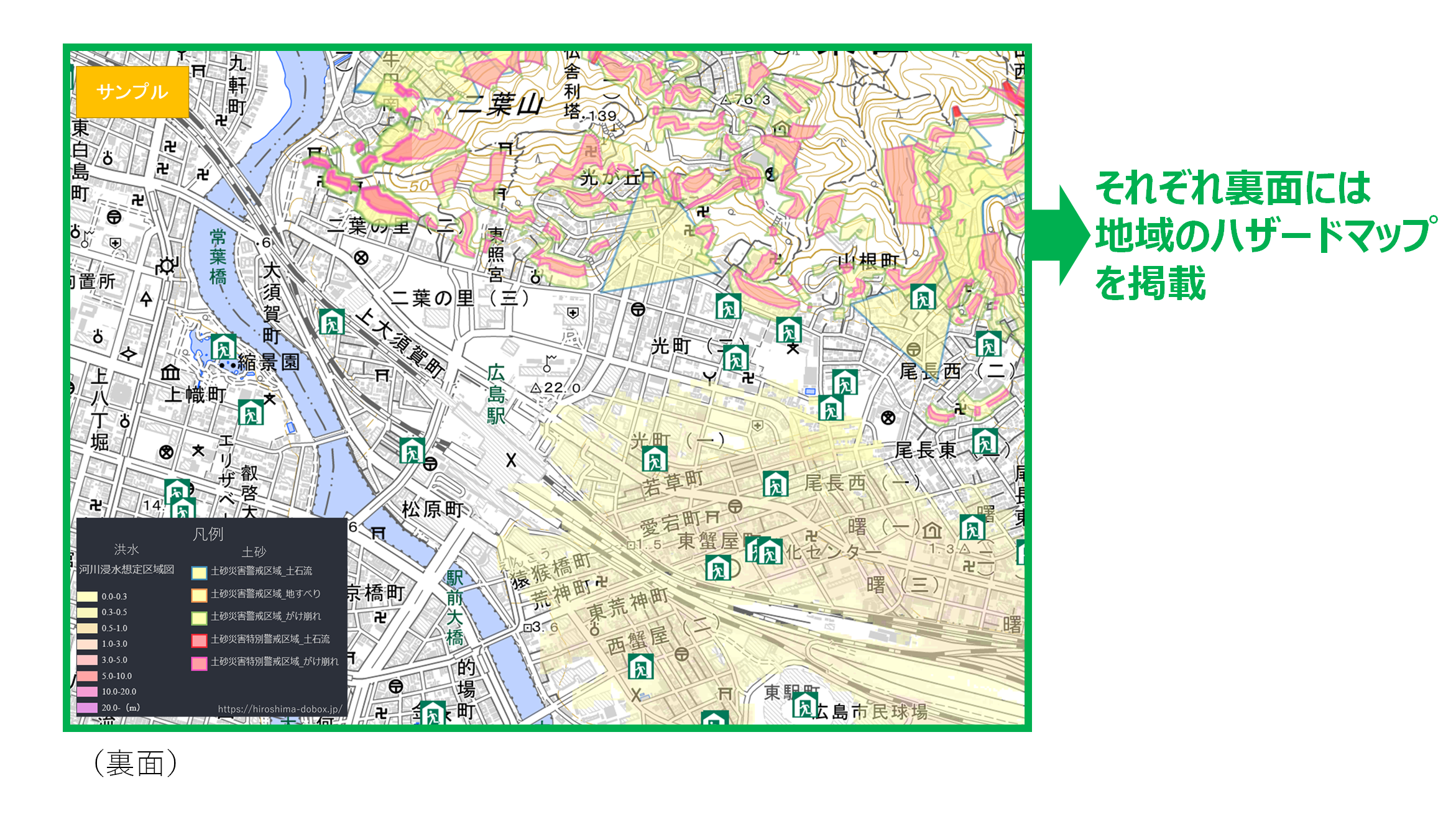 ハザードマップ