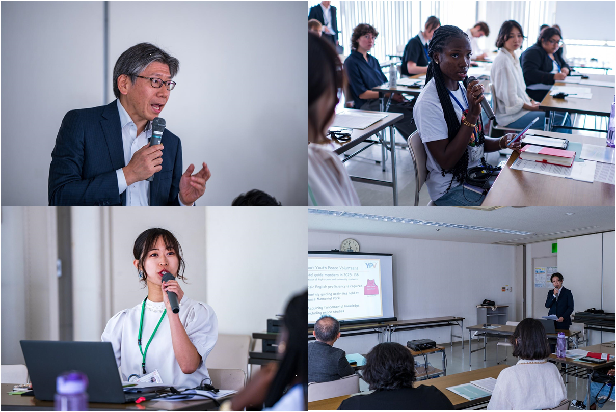 中井副知事、ユースとの交流の様子