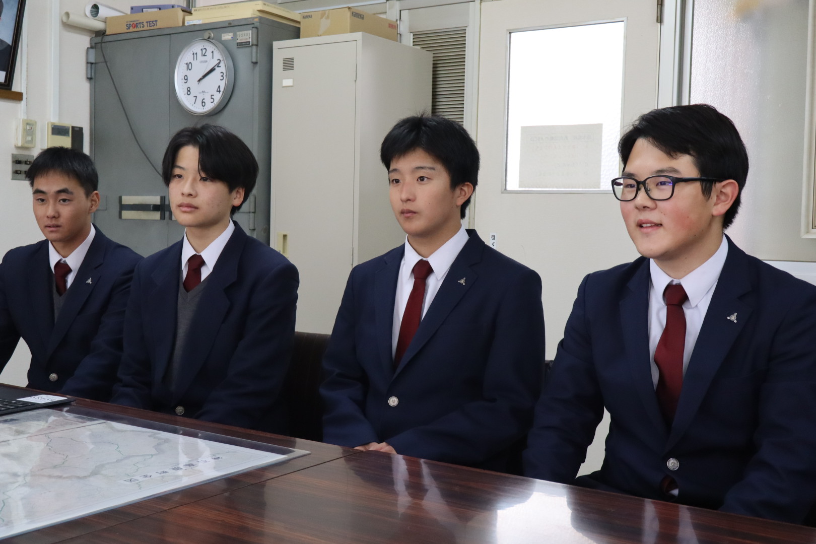 アクアポニックス班の生徒