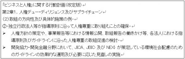 行動計画（改定版）