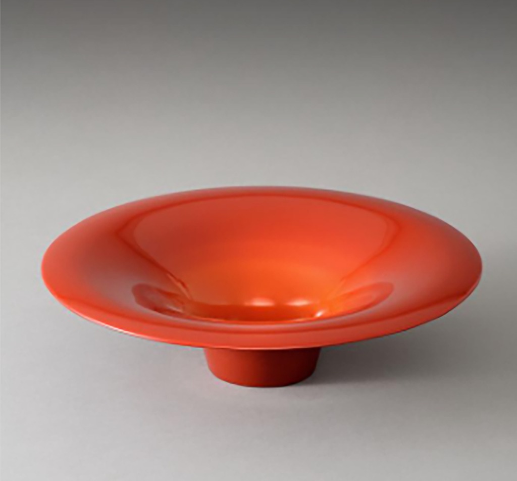 乾漆鉢「陽」　68回日本伝統工芸中国展