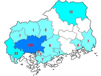 広島県におけるつつが虫病患者の発生状況
