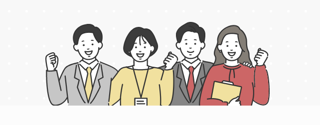 スクラムを組む相談員