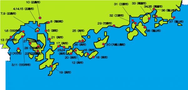 活動地域図