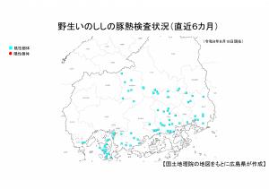 【直近6か月】検査マップ