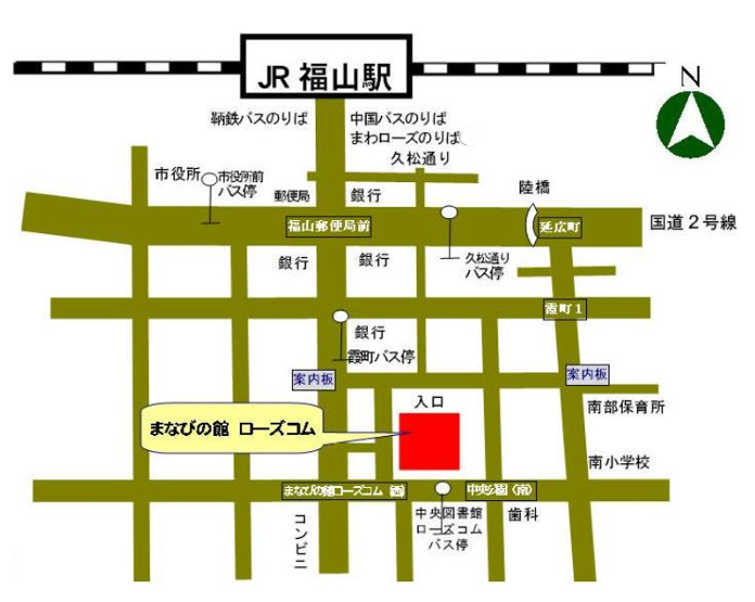 会場までの地図