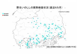 【直近6か月】検査マップ