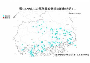 【直近6か月】検査マップ