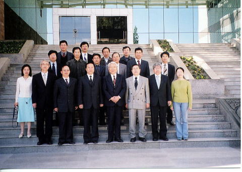 広島県立大学と四川農業大学関係者の記念写真