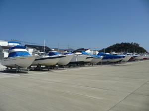 陸上保管ヤードの写真