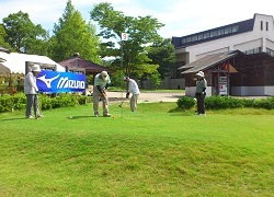 パークゴルフ大会の写真