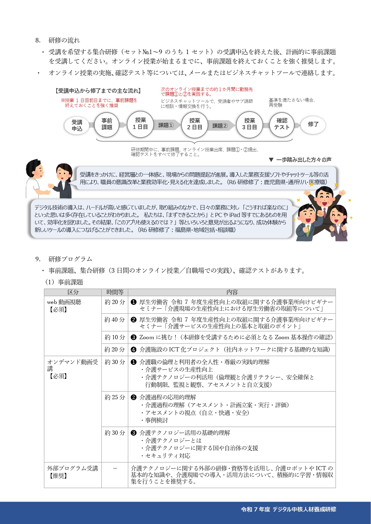 募集要項２ページめ