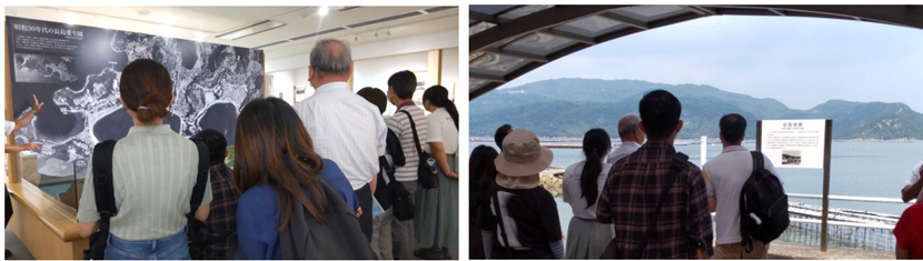 長島愛生園の見学の様子
