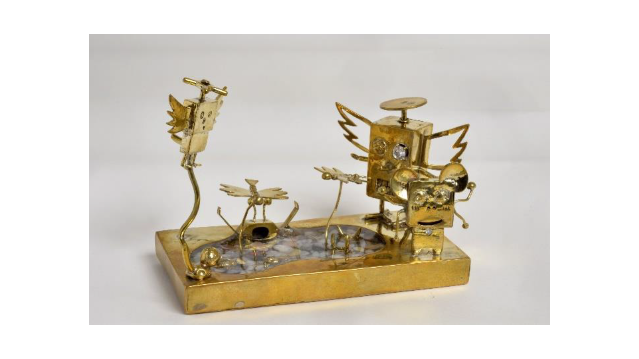 金賞「宝石を狙う怪物たち」作者：上釜 大志